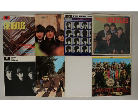 UK/US & JAPANESE STUDIO LPs. Very neat selection of 8 x early pressing studio LPs. Titles are A Hard Day's Night (UK original