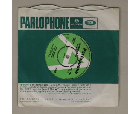 HELLO GOODBYE - UK 7" DEMO (R 5655). The original UK Parlophone demo of Hello, Goodbye (green/white labels R 5655). The recor