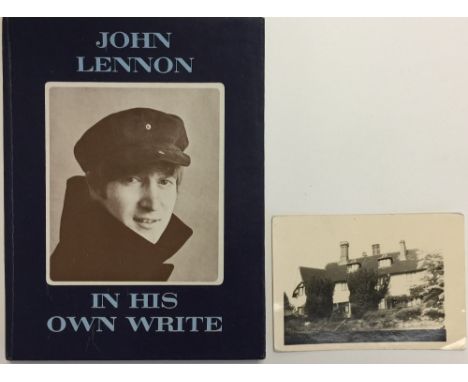 SIGNED EARLY EDITION IN HIS OWN WRITE. An early printing of John Lennon's 'In His Own Write' (Jonathan Cape, 1964) signed to 