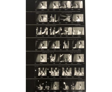 BEATLES "HELLO GOODBYE" SAVILLE THEATRE NEGATIVES FROM 1967. Fantastic collection of 36 black and white 35mm negatives featur