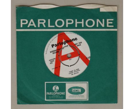 TICKET TO RIDE - UK 7" DEMO (R 5265). The original UK Parlophone demo of Ticket To Ride (red/white labels R 5265). The record