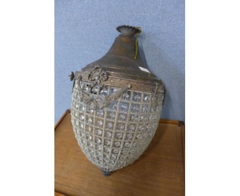 A French Empire style ceiling light 