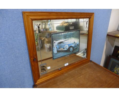 A Rolls Royce mirror 