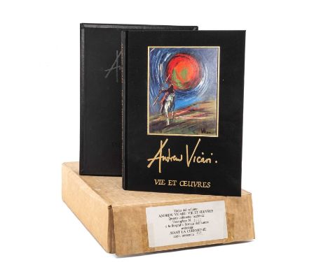 ‡ ANDREW VICARI limited edition (1944/3000) hardback book entitled, 'Life and Works', fully signed, dated 1986Provenance: pri