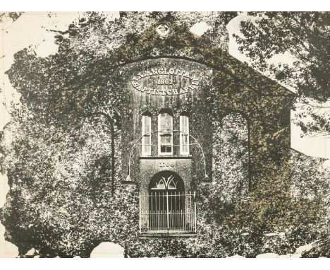 ‡ JOHN PIPER (English, worked Wales 1903-1992) 1964 lithograph - entitled 'Llangloffan Baptist Chapel', 51 x 69cmsProvenance: