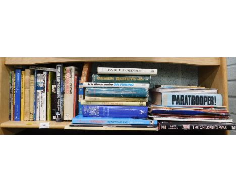 Books, to include Britain at War Hill M, Wingate and the Chindits Redressing the Balance by Rooney D, The Doodlebugs Story of