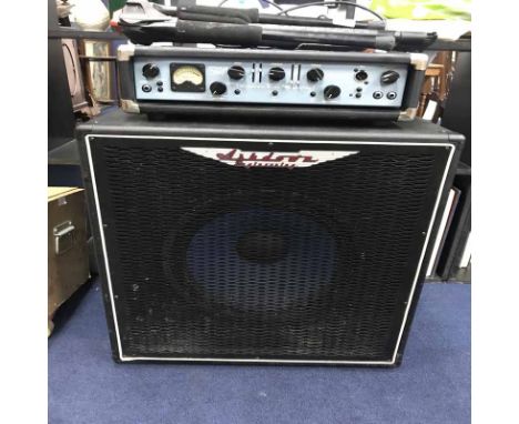 ASHDOWN AMPLIFIER - SPEAKER AND HEADalong with a microphone stand