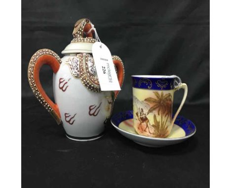 JAPANESE TEA SERVICE and small group of other china ware