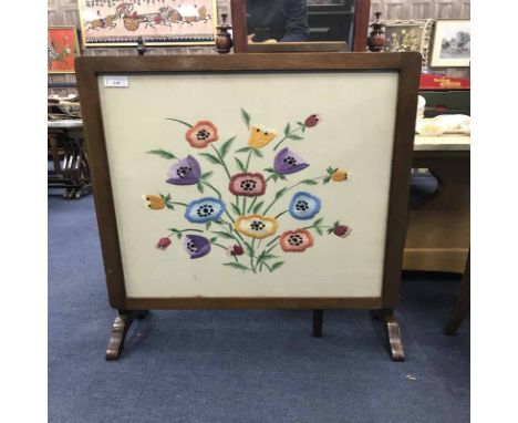 DRESSING TABLE MIRRORalong with a firescreen and a chess table