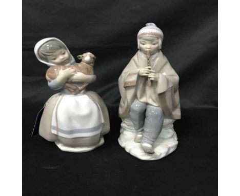 LOT OF LLADRO AND NAO  FIGURES (7)