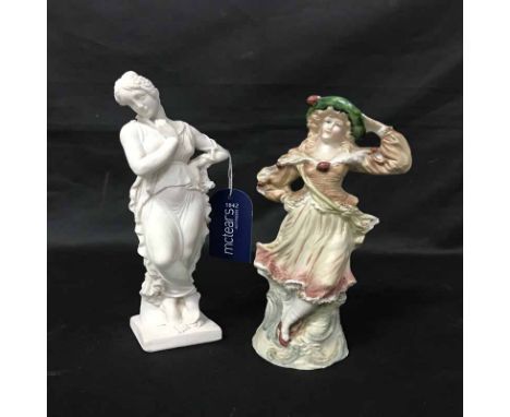 LOT OF CERAMIC AND OTHER FIGURESincluding a foal, birds and lady figures