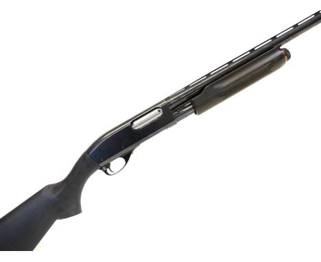 Remington Wingmaster Model 870 12 bore pump action shotgun, serial number T331195V, 27.5inch barrel with fixed full choke, Ge