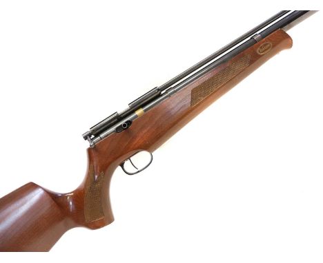 For spares or repair, Falcon PCP .22 air rifle, serial number 93256, 21 inch barrel, the receiver stamped S.W.P.2700 P.S.I. N