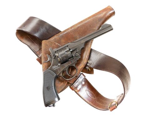 Webley CO2 .177 pellet air pistol revolver, serial number 18K43900, together with six dummy cartridge pellet holders, togethe