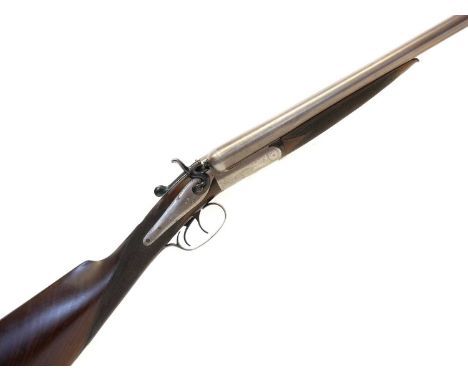 R. Halford 16 bore side by side hammer gun, serial number 2770, 28inch Damascus barrels, Birmingham nitro proofs and 2.5 cham