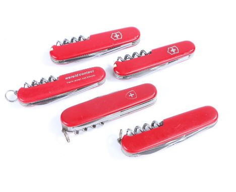 Selection of Swiss Army Knives (5)