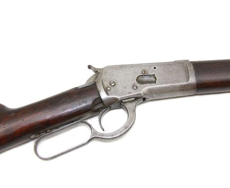 SECTION 1 FIREARMS CERTIFICATE REQUIRED - Winchester Model 1892 32/20 saddle carbine, with 61cm (24") barrel, serial no; 2731