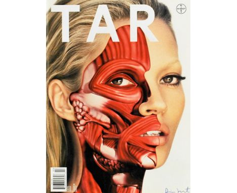 Artist: Damien Hirst (English, b.1965). Title: "Kate Moss: Transparency". Medium: Color offset lithograph with embossing. Dat