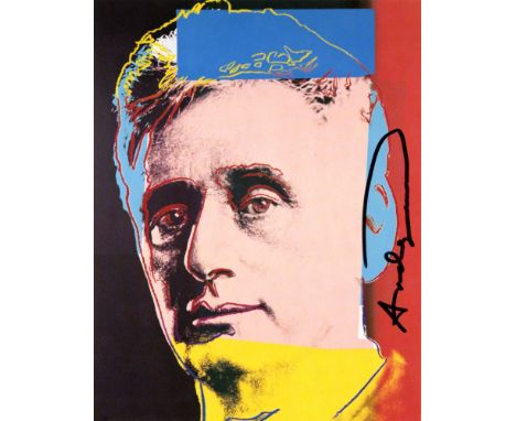 Artist: Andy Warhol (American, 1928 - 1987). Title: "Louis Brandeis [announcement/invitation]". Medium: Color offset lithogra