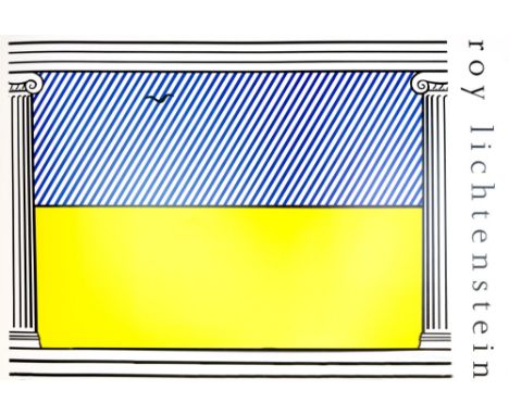 Artist: Roy Lichtenstein (American, 1923-1997). Title: "Liberte". Medium: Color offset lithograph. Date: Composed 1991. Dimen