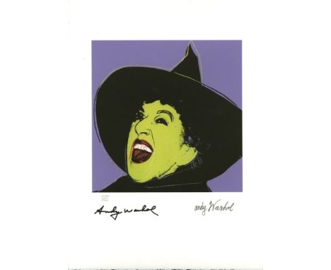 Artist: Andy Warhol [d'après] (American, 1928 - 1987). Title: "The Witch". Medium: Color lithograph. Date: Printed c1986?. Di