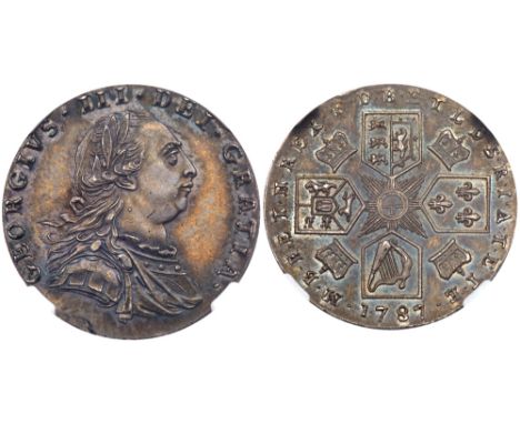 George III &#40;1760-1820&#41;, Proof silver Sixpence, 1787. Struck on a heavy flan, laureate and cuirassed bust right, legen