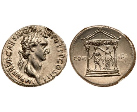 Nerva. Silver Cistophoric Tetradrachm &#40;10.58 g&#41;, AD 96-98. Rome, for use in Asia&#40;?&#41;, AD 98. IMP NERVA CAES AV