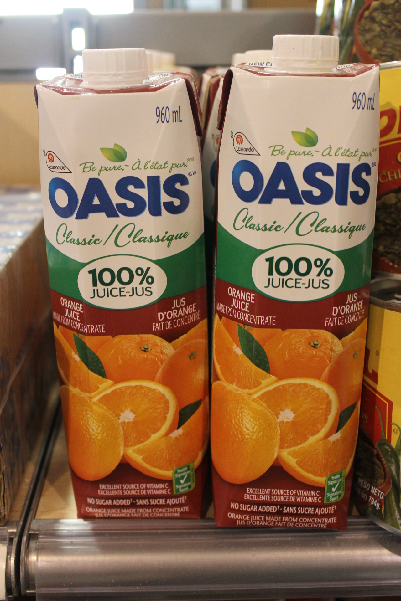 Oasis Orange Juice from Concentrate - 11 x 960ML