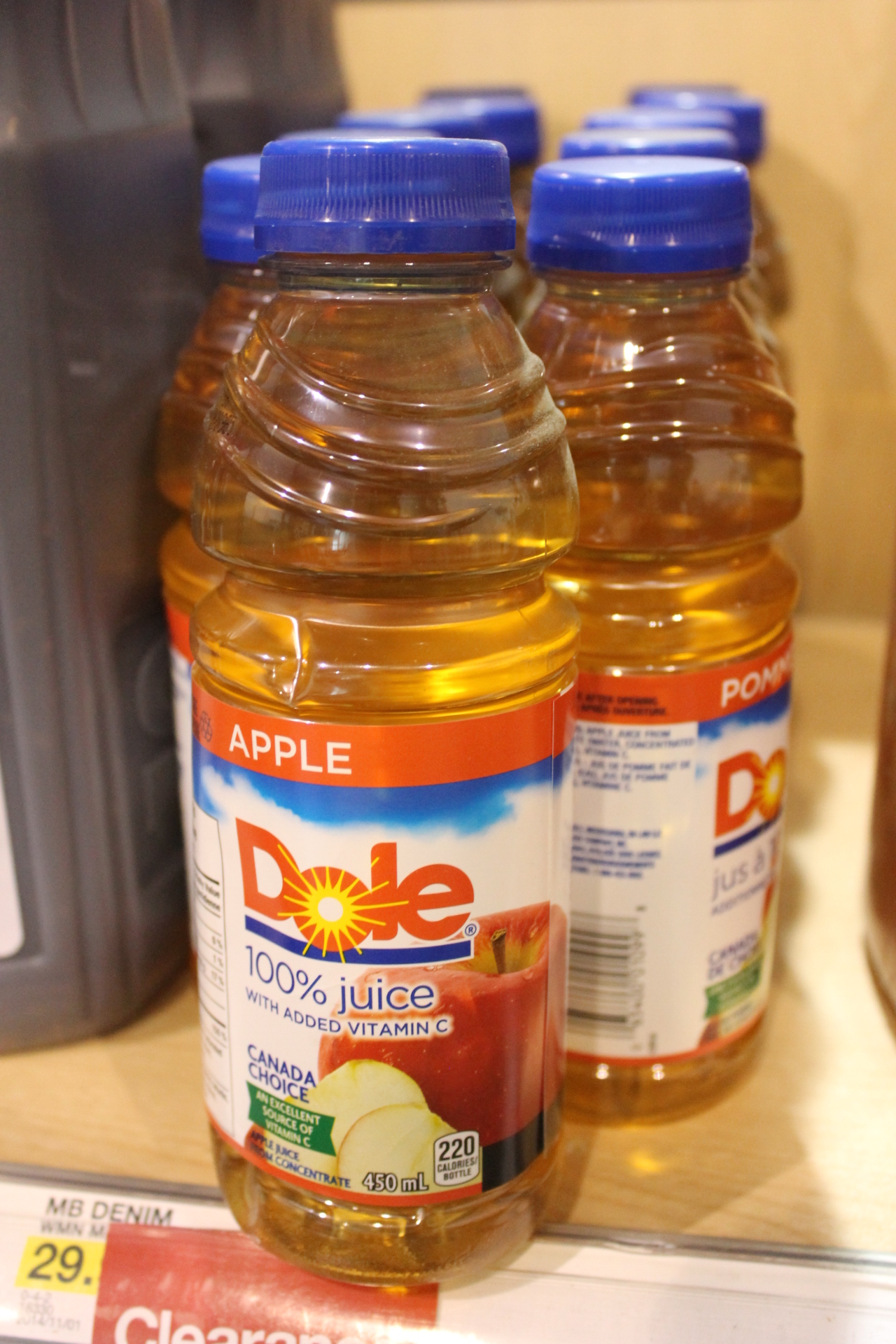 Dole 100 Apple Juice 11 x 450ml