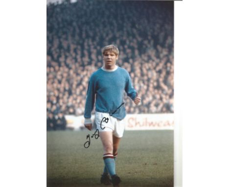 Tony Coleman 12x8 Signed Colour Photo Pictured In Action For Man City Team . Good Condition. All autographs are genuine hand 