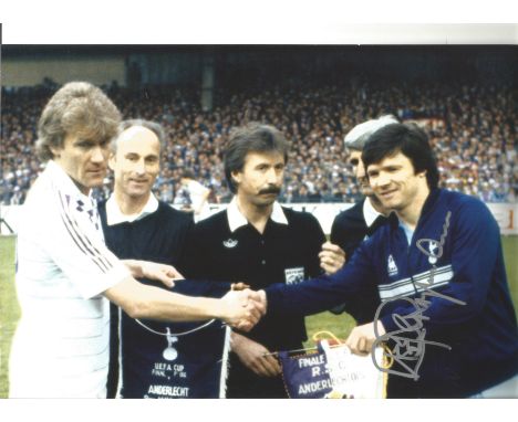 Steve Perryman Tottenham Signed 10 x 8 inch football photo. Good Condition. All autographs are genuine hand signed and come w