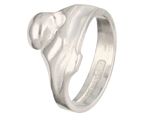 Lapponia sterling zilveren ring door Björn Weckström In good condition. Hallmarks: Dutch assay mark, International convention