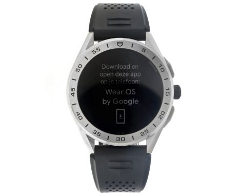 No Reserve - TAG Heuer Connected Calibre E3 SBG8A12.BT6219 - Men's watch - 2022. Case: steel - strap: rubber - quartz - box, 