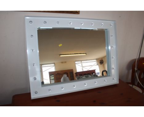 A light up mirror 