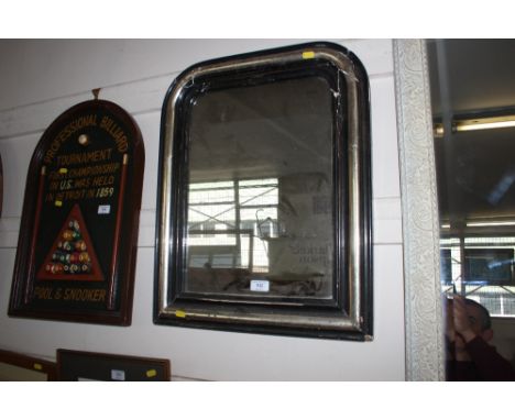 A 19th Century plaster framed mirror