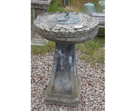 Stone Sundial - Approx height: 60cm 