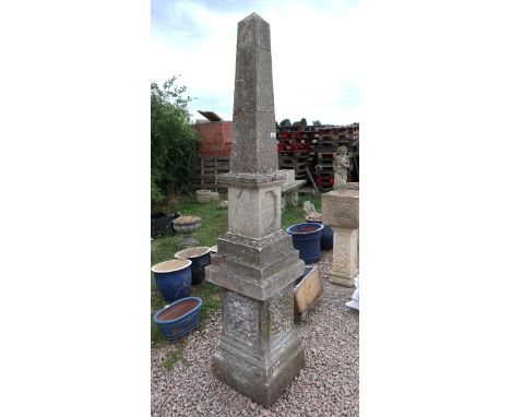 Large stone&nbsp;obelisk