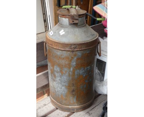 Vintage milk churn
