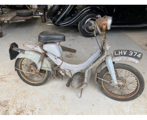Circa 1957 BSA Dandy ProjectReg. no. LHV 374Frame no. UnknownEngine no. UnknownThis is a project bike or it would yield spare