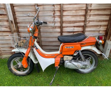 1982 Suzuki FZ50 Moped 49ccReg. no. HCJ 432XFrame no. FZ50 187972Engine no. FZ50 196225The FZ50 was a step through commuter m