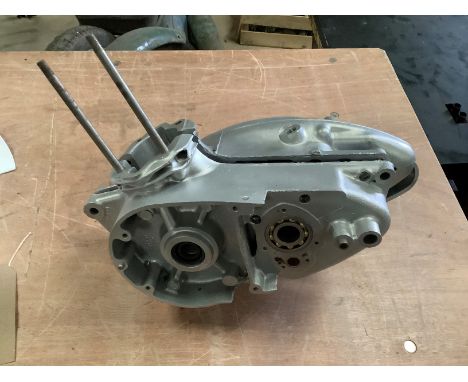 BSA Bantam engine casings No 15459YD, stripped and cleaned ready for rebuild.**Please note the new catalogue description.**