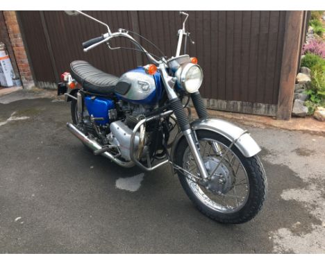 1966 Kawasaki W1-650Reg. no. KKH 981DFrame no. W1F-00278Engine no. W1E-0250This bike was imported from the USA in March 2016 