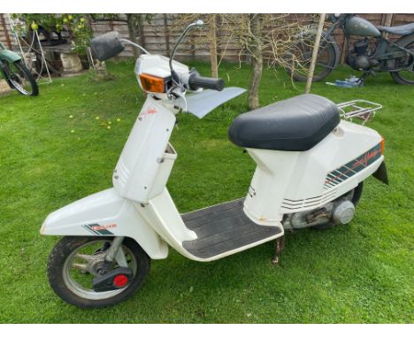 1984 Honda Melody Deluxe NB 50 MEReg. no. B594 NDFFrame no. AB075101932Engine no. AB07E5111198This Melody was first registere