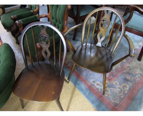 Two Ercol chairs