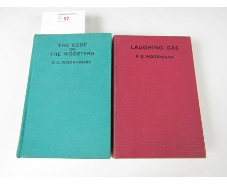Two P. G. Wodehouse First Editions, Laughing Gas and The Code of The Woosters