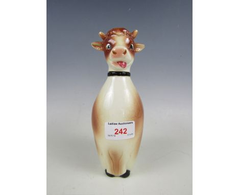 A novelty Goebel cow decanter