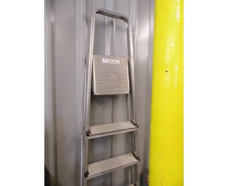 A set of Boldray aluminium step ladders
