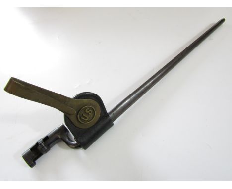A US Army model 1873 bayonet