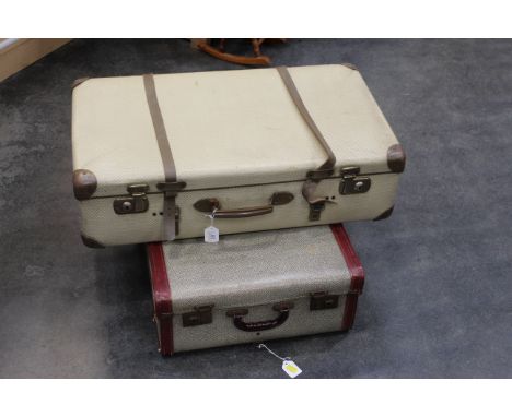 Two vintage suitcases 