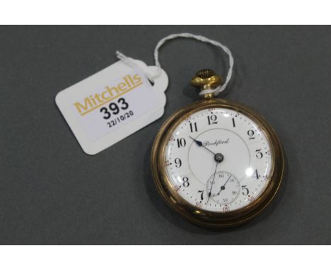 Gold plated pocket watch 